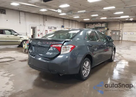 2015 Toyota Corolla Le Eco Premium from USA, damaged, VIN 2T1BPRHE6FC252892